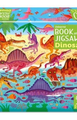 Usborne Book and Jigsaw Dinosaurs