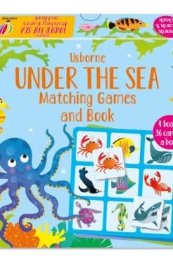 Under the Sea Matching Games and Book